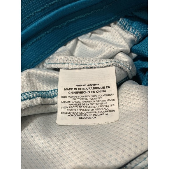 Nike Jordan Basketball Shorts Dri Fit Blue Geometric Mens S Training Jumpman - Picture 7 of 11